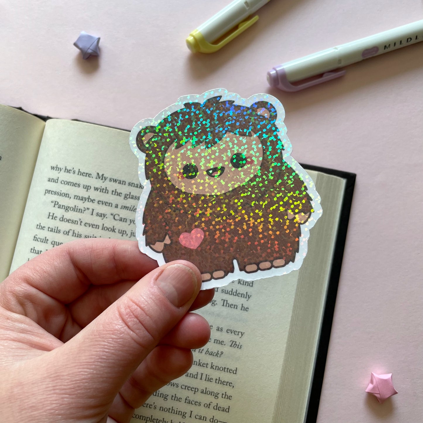 Bigfoot - 3" Holographic Vinyl Sticker