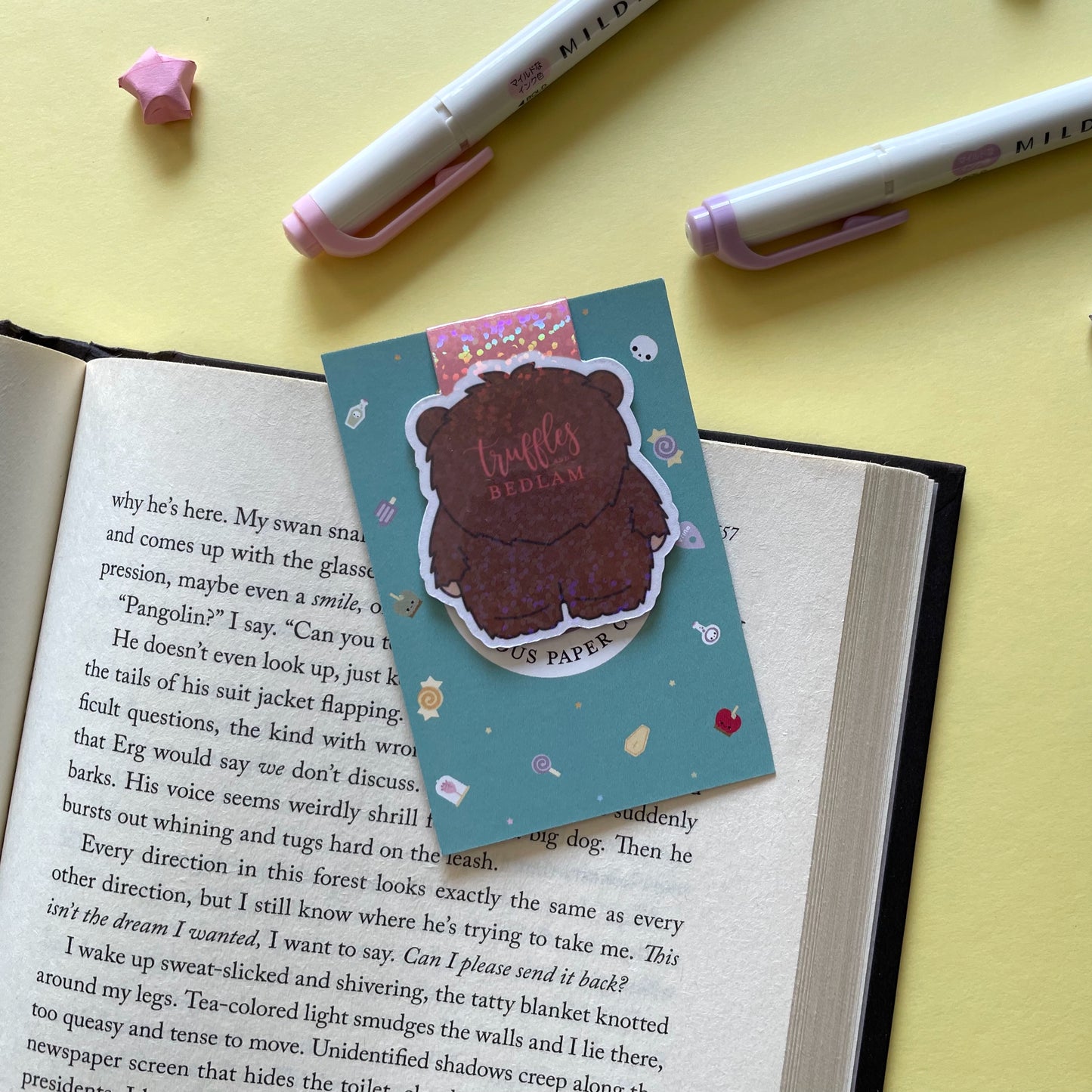 Little Bigfoot Magnetic Bookmark