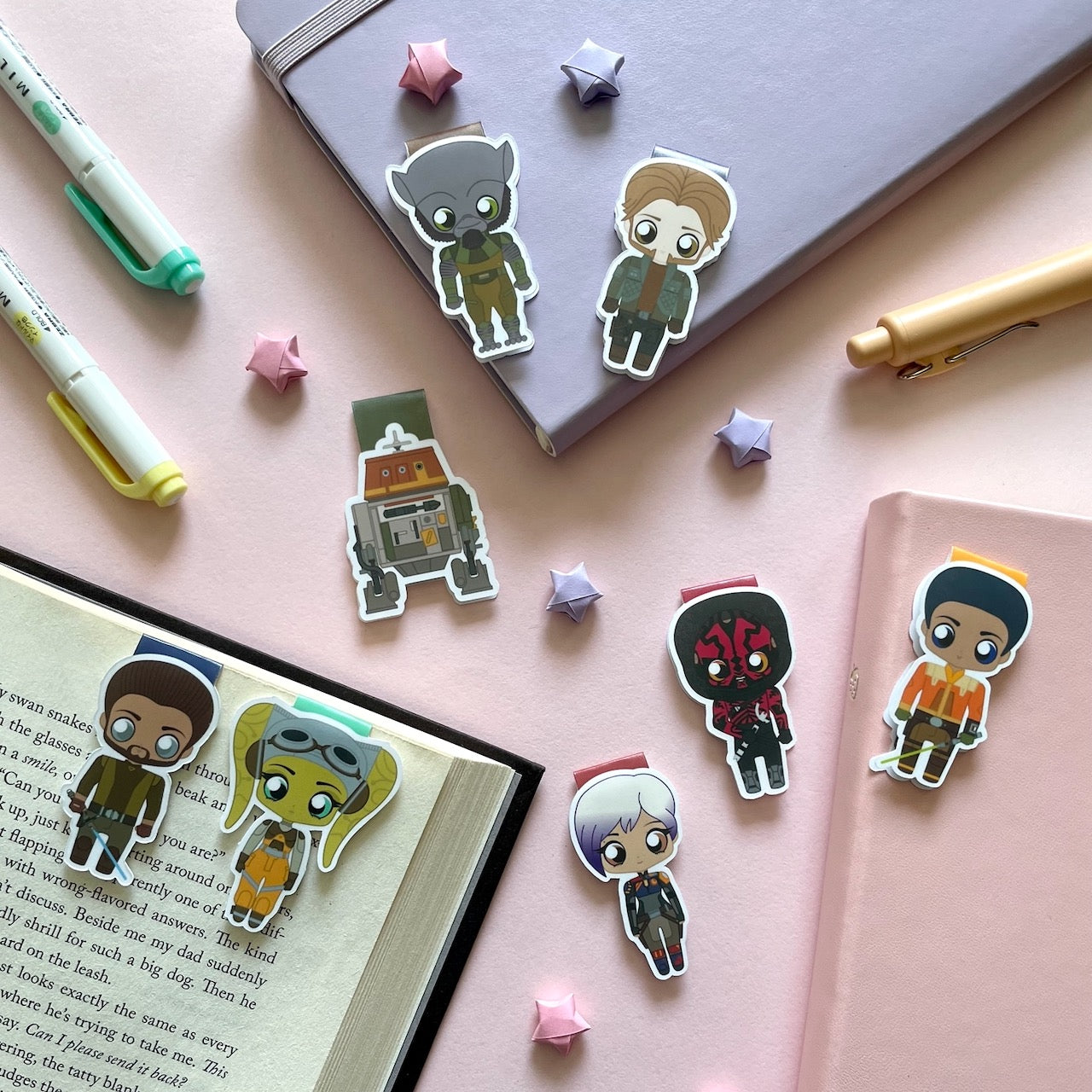 Rebels Epic Collection Magnetic Bookmark Set