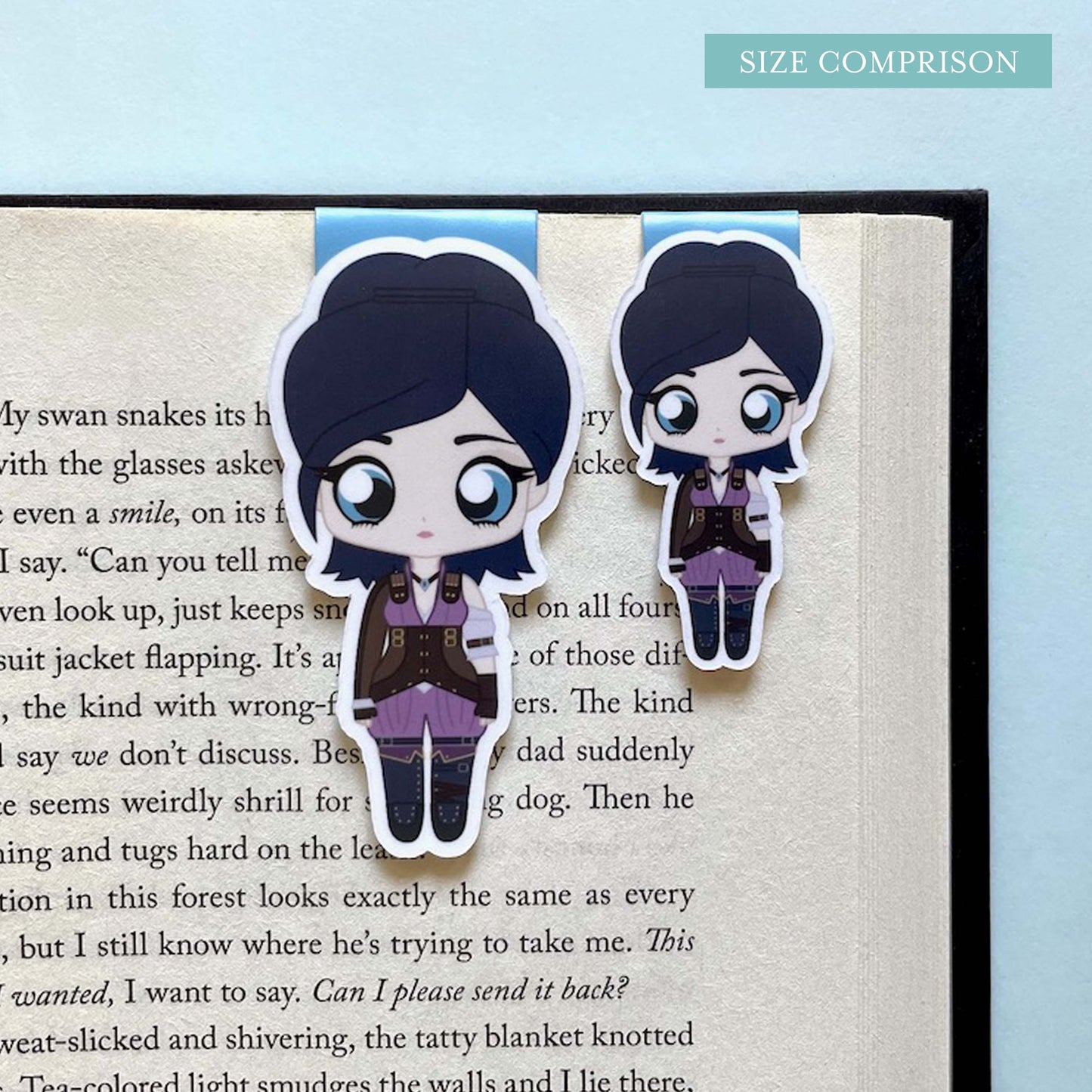 Caitlyn Kiramman & Vi "CaitVi" Magnetic Bookmark Set
