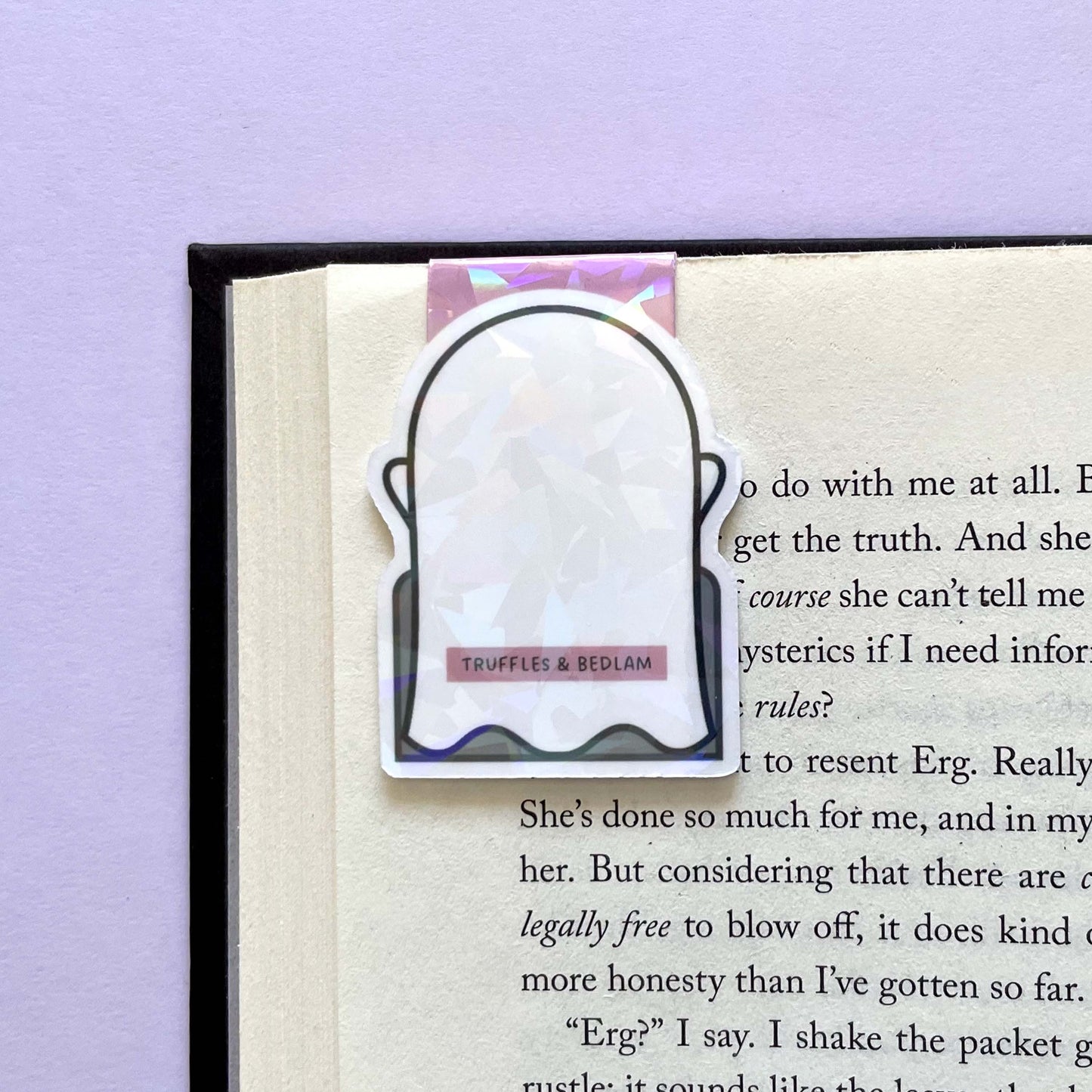 Little Ghosts "Here Lyes" Magnetic Bookmark