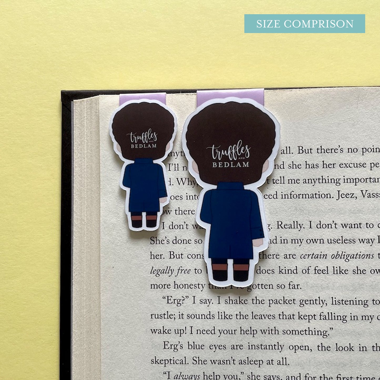 Kate Sharma and Anthony Bridgerton Magnetic Bookmark Set