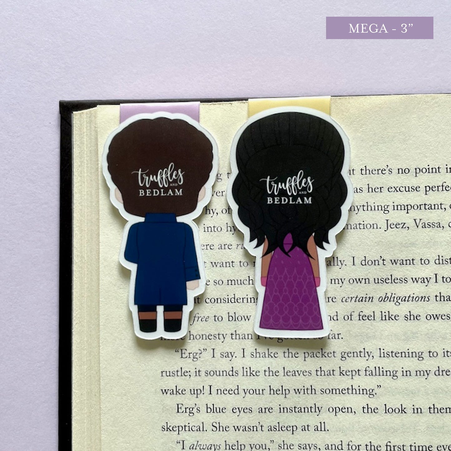 Kate Sharma and Anthony Bridgerton Magnetic Bookmark Set