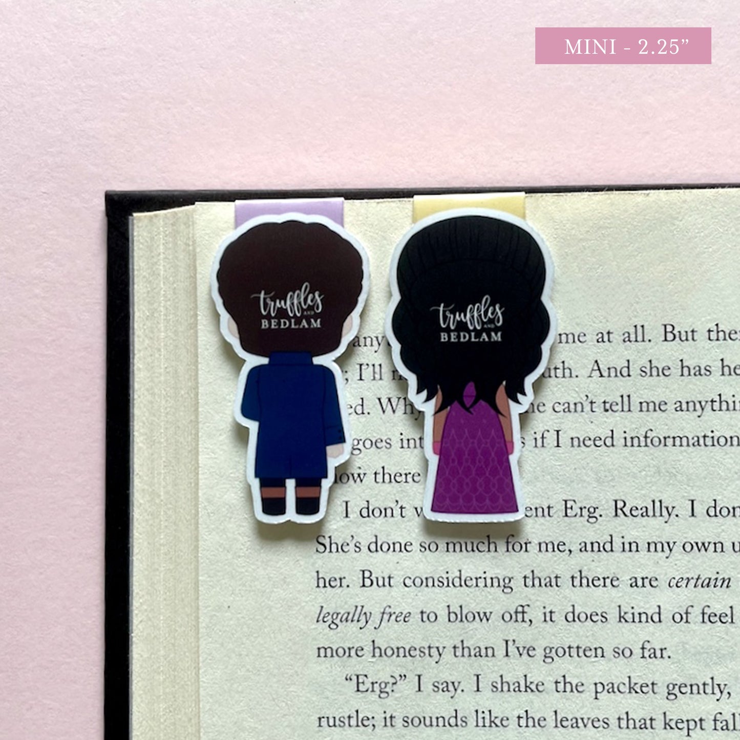Kate Sharma and Anthony Bridgerton Magnetic Bookmark Set