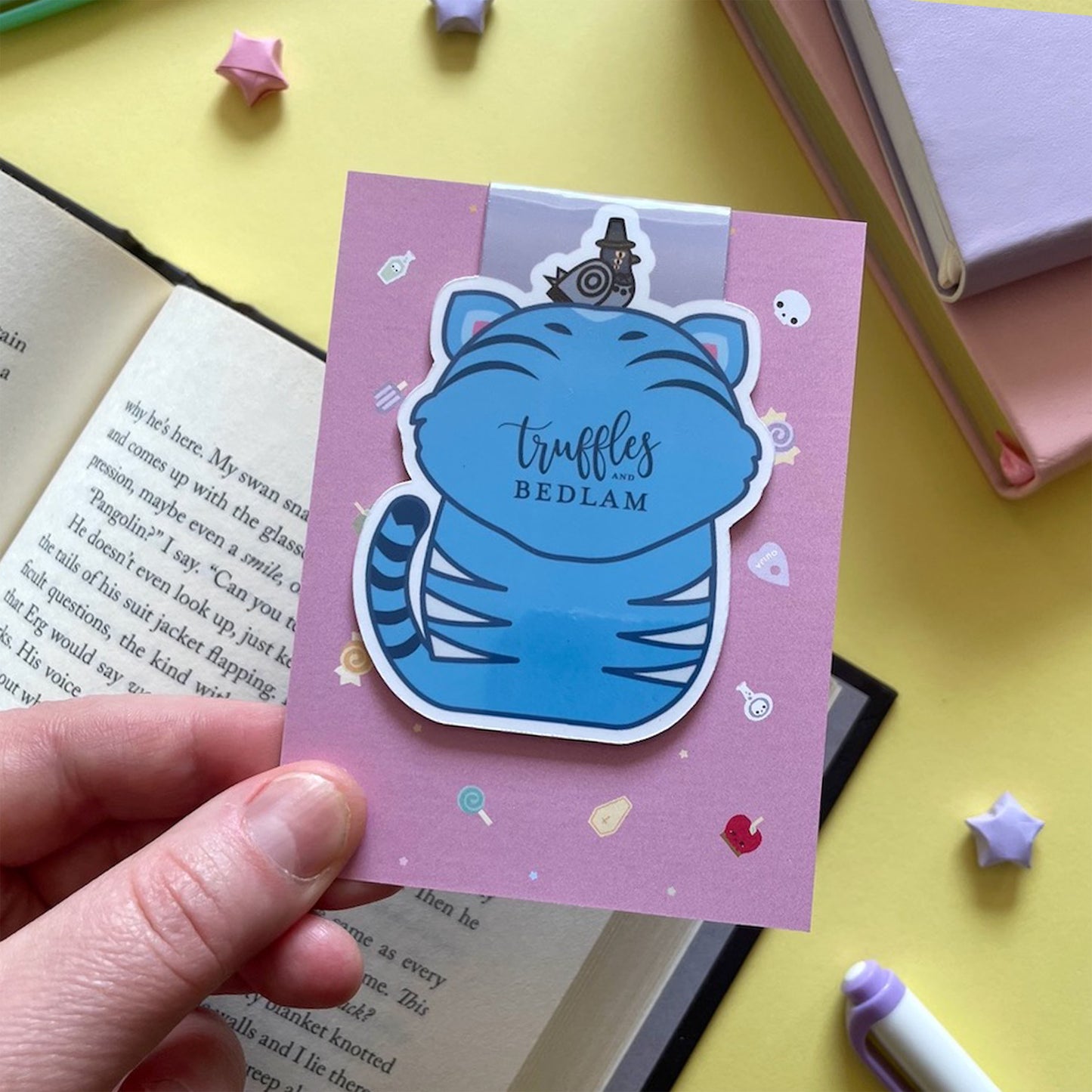 Derpy Tiger & Sussie Magnetic Bookmark