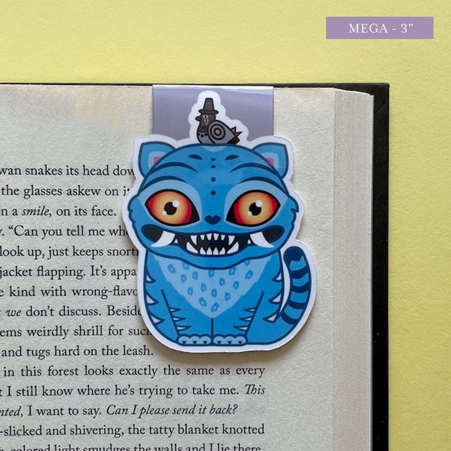Derpy Tiger & Sussie Magnetic Bookmark