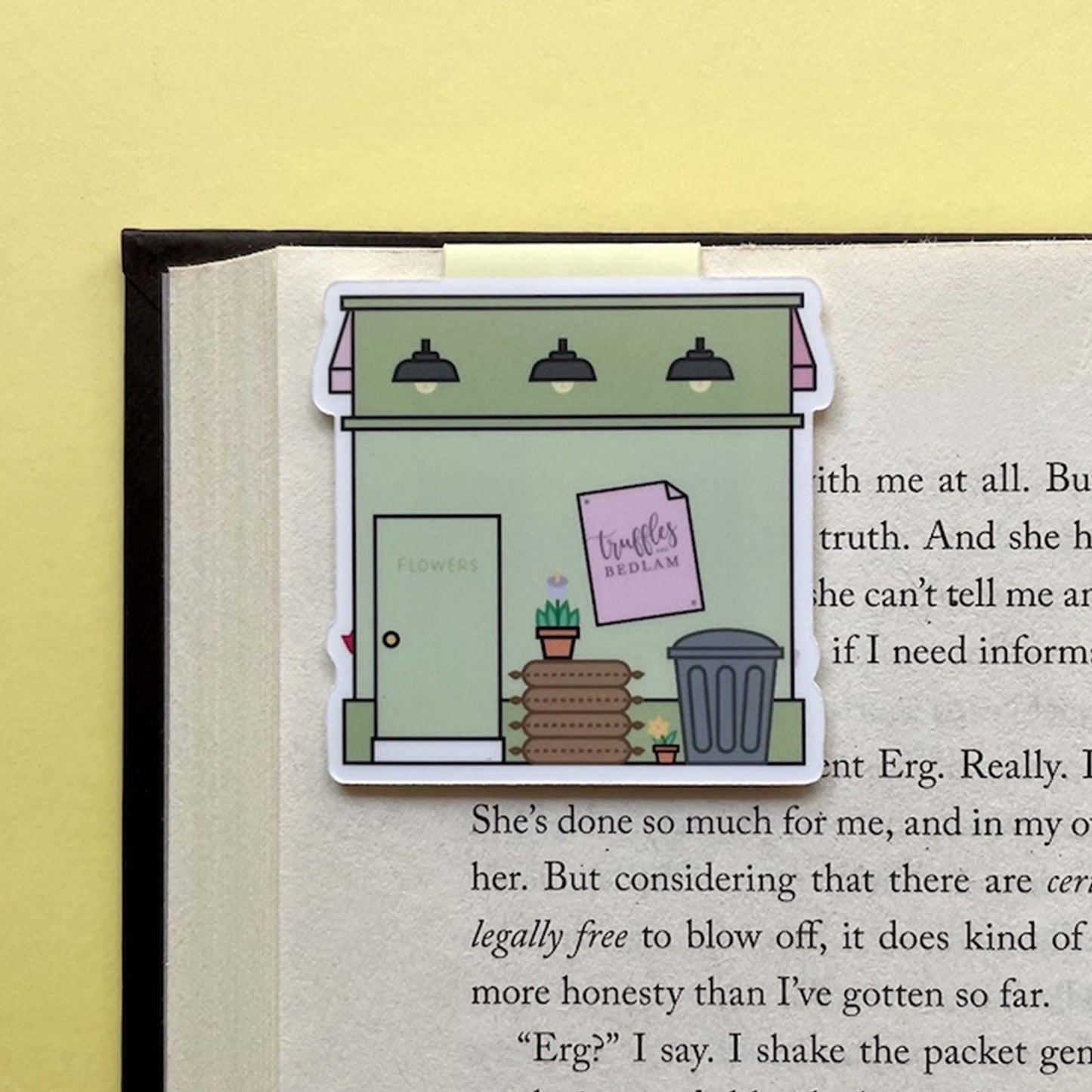 Flower Shop Magnetic Bookmark, from Little Shops Vol. II