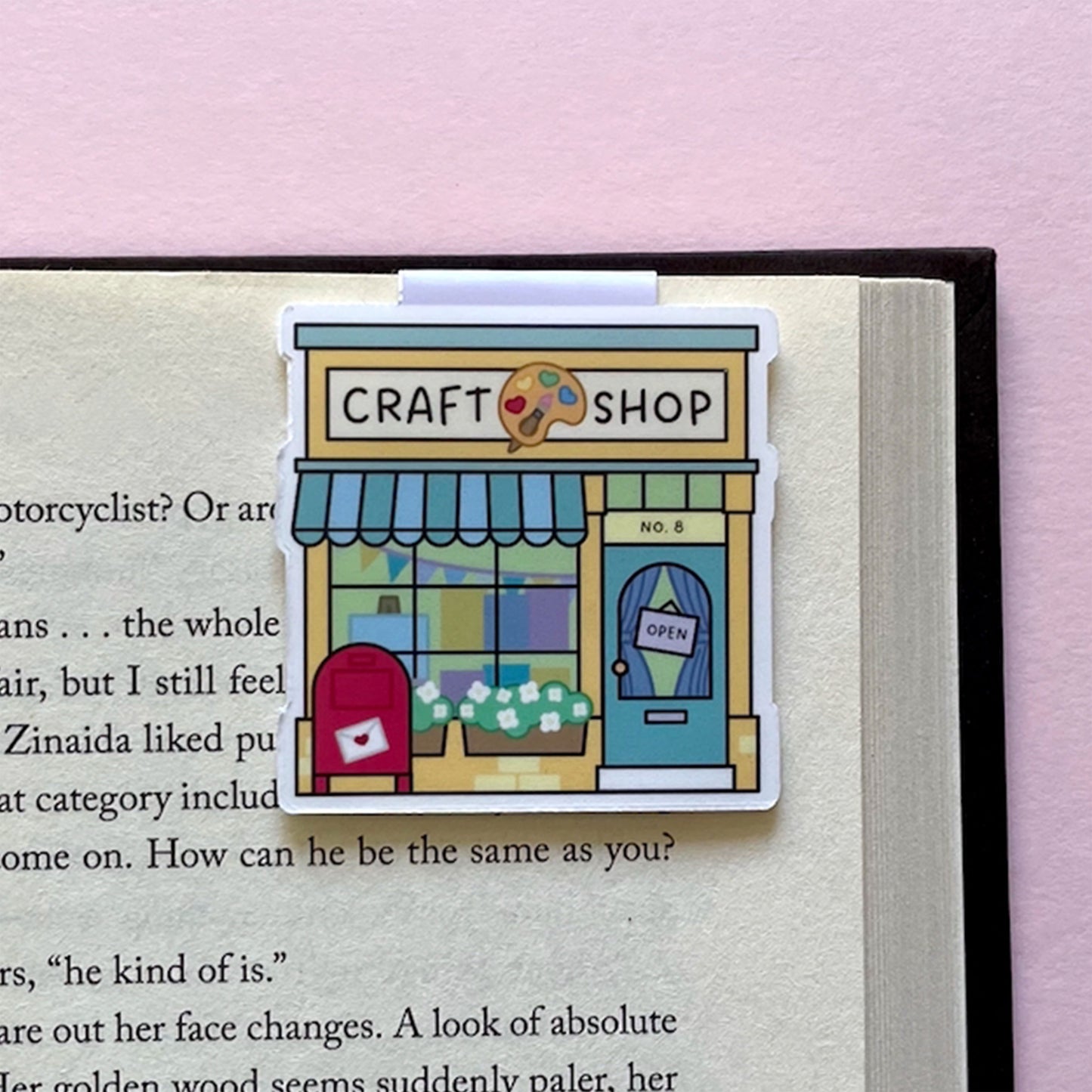 Craft Shop Magnetic Bookmark, from Little Shops Vol. II