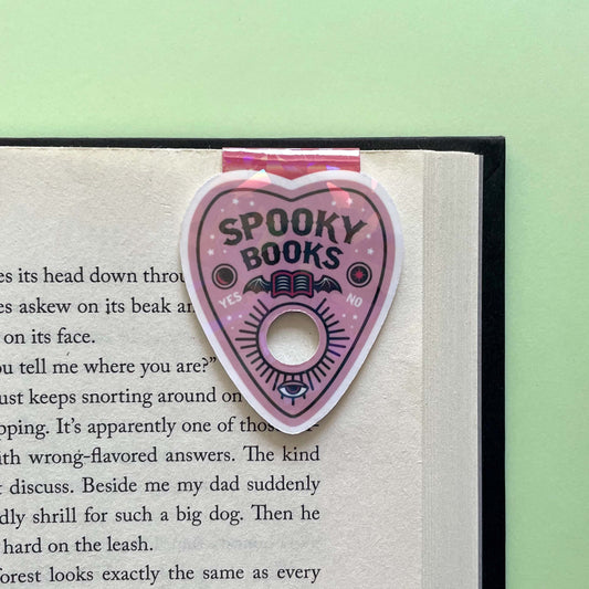 Spooky Stories Pink Talking Board Magnetic Bookmark