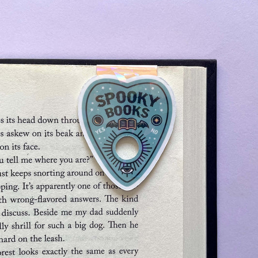Spooky Stories Teal Talking Board Magnetic Bookmark