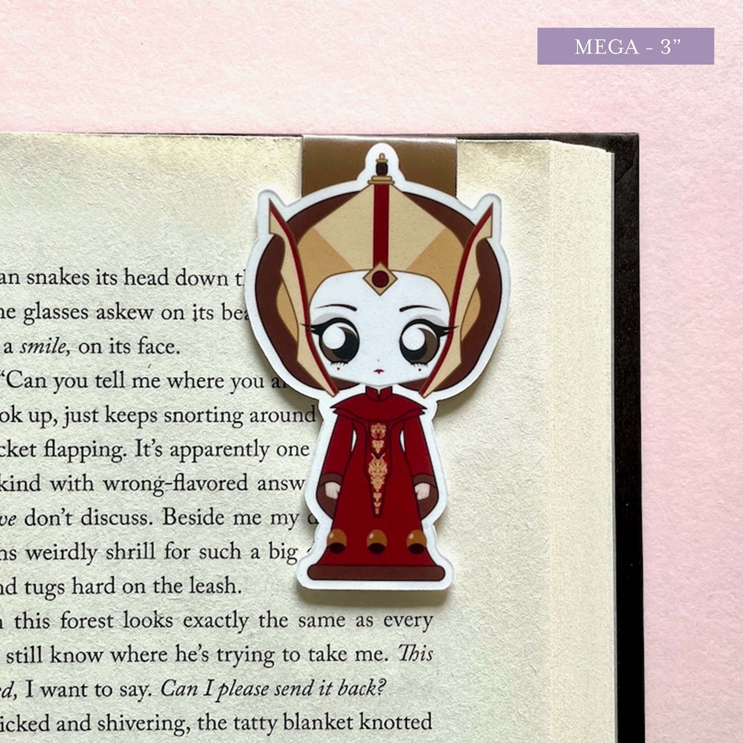 Space Wizards "Queen Amidala" Magnetic Bookmark