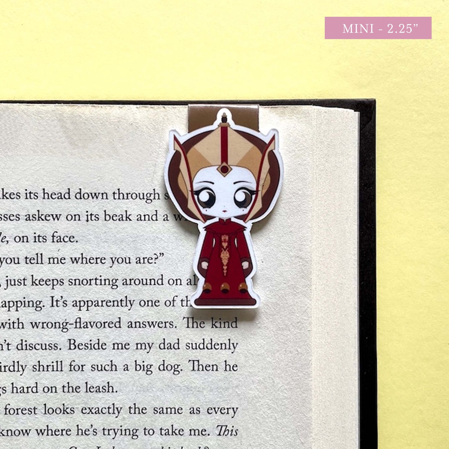 Space Wizards "Queen Amidala" Magnetic Bookmark