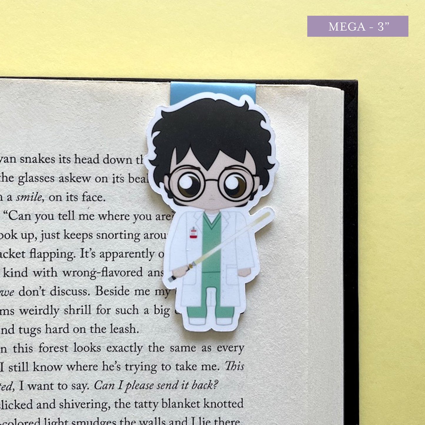 Dresden Files Waldo Butters and Fidelacchius Magnetic Bookmark