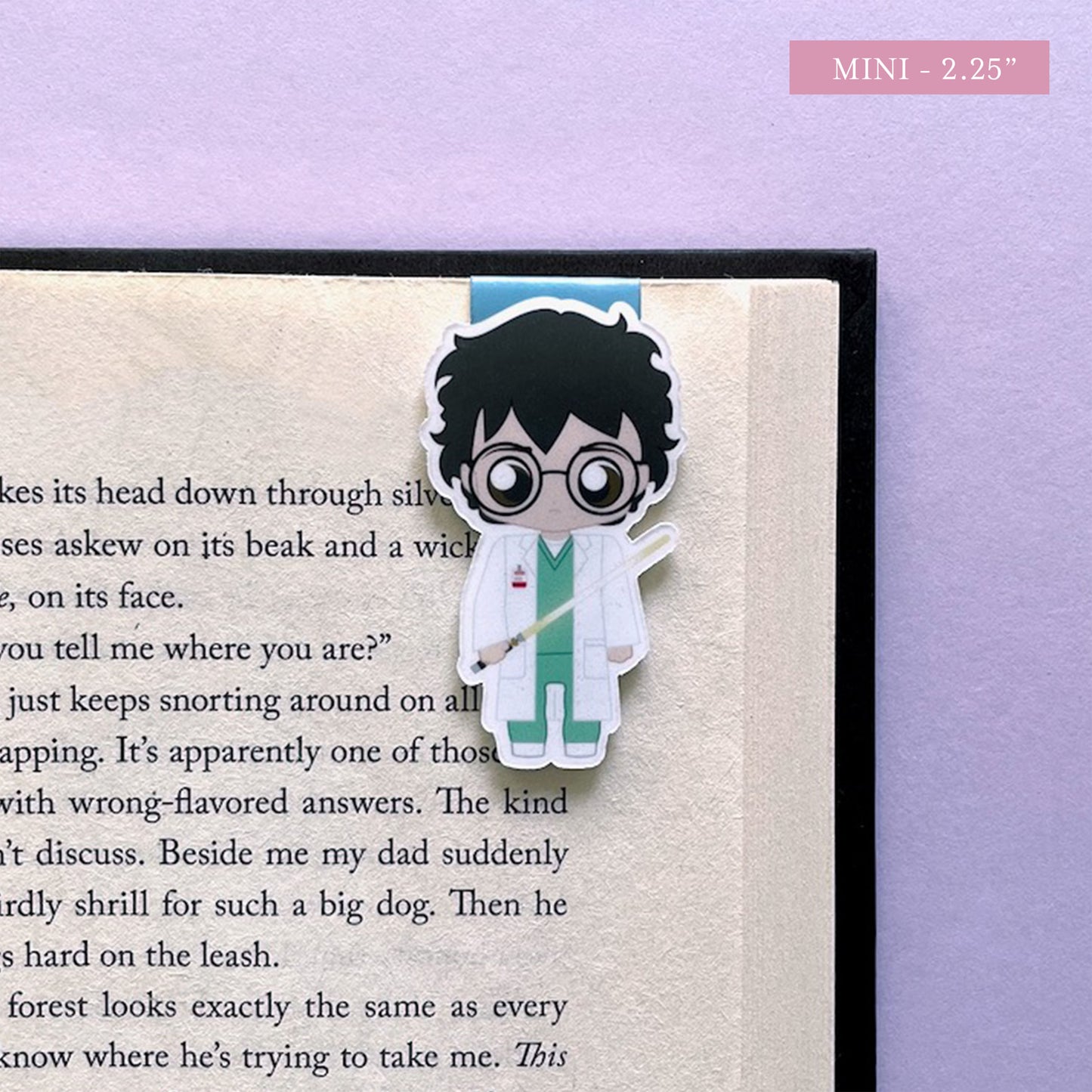 Dresden Files Waldo Butters and Fidelacchius Magnetic Bookmark