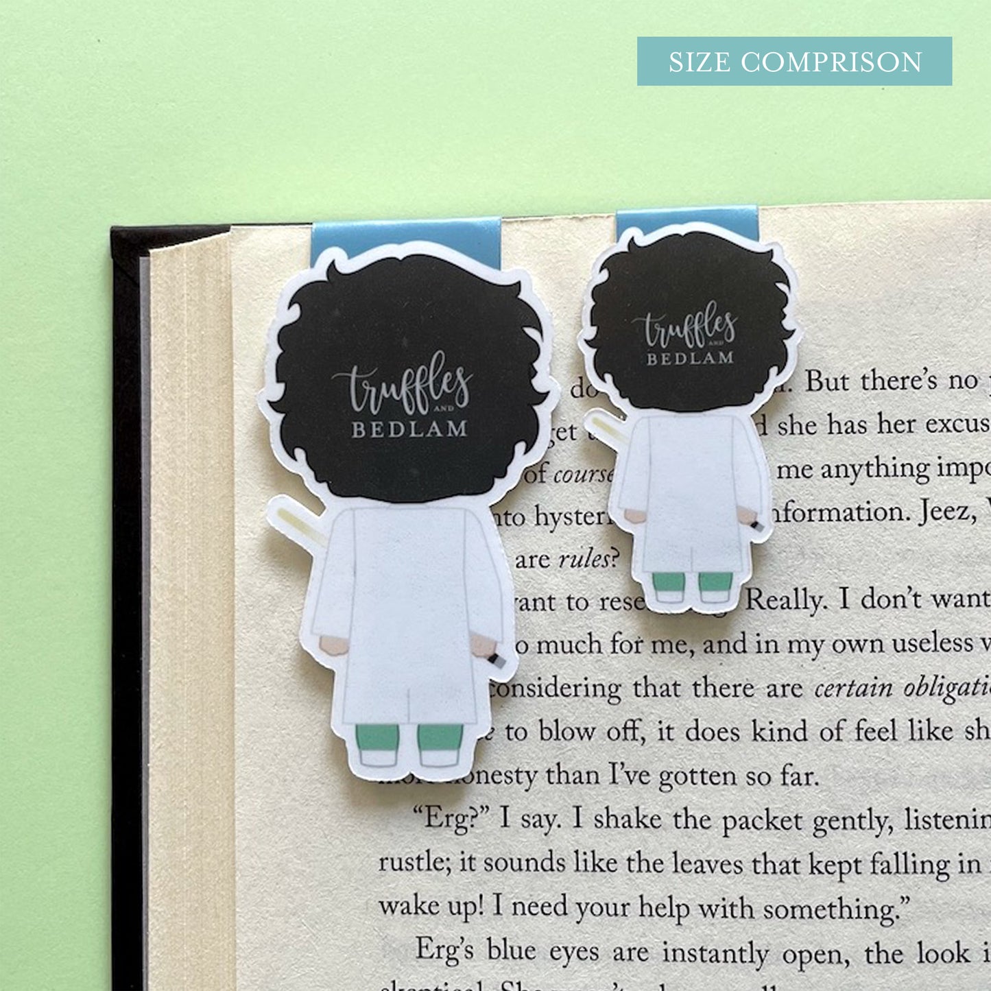 Dresden Files Waldo Butters and Fidelacchius Magnetic Bookmark
