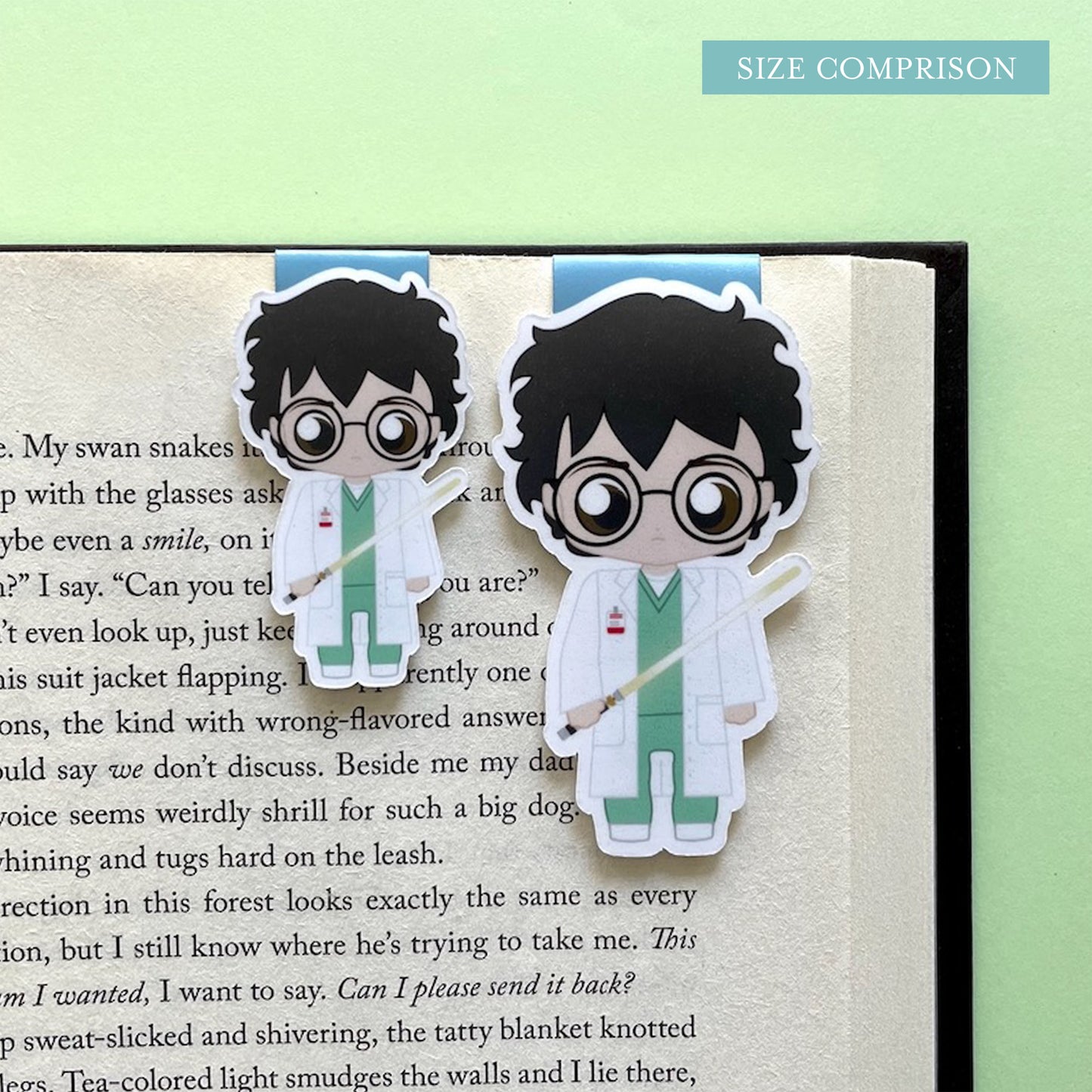 Dresden Files Waldo Butters and Fidelacchius Magnetic Bookmark