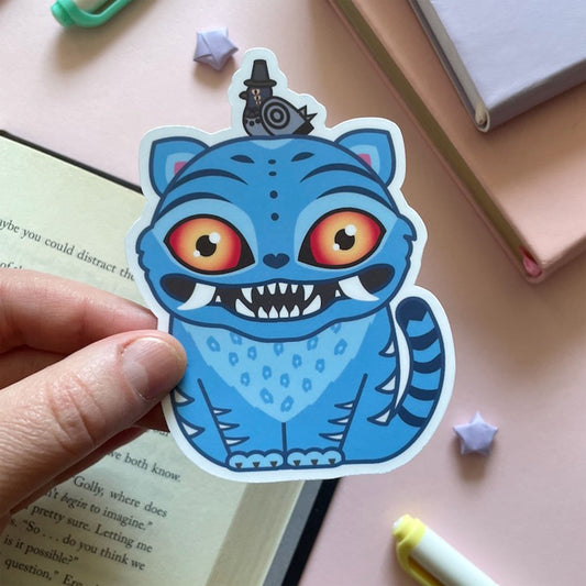 Derpy Tiger & Sussie - 4" Matte Vinyl Sticker