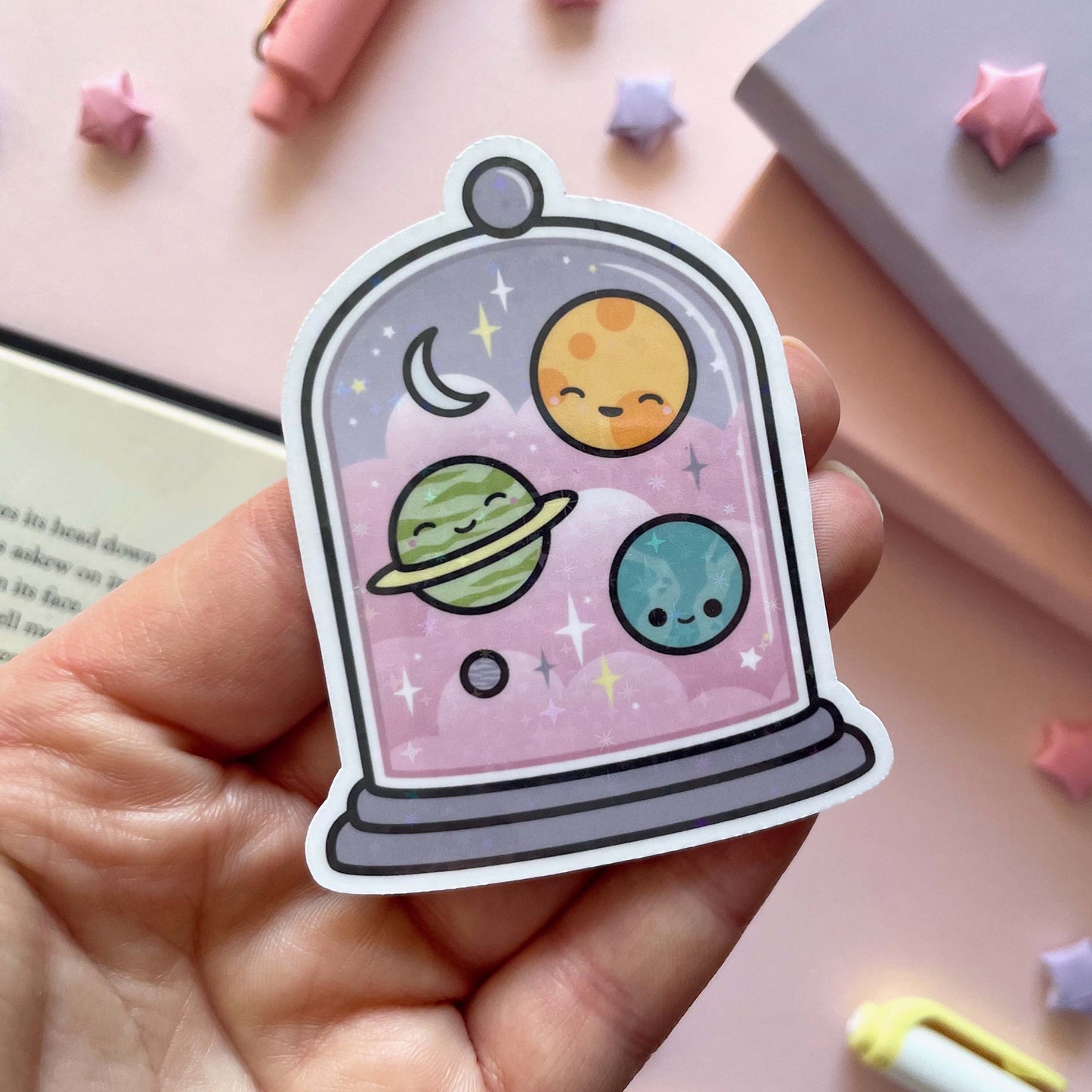 Little Galaxy Curiosities Shop - 3" Vinyl Sticker