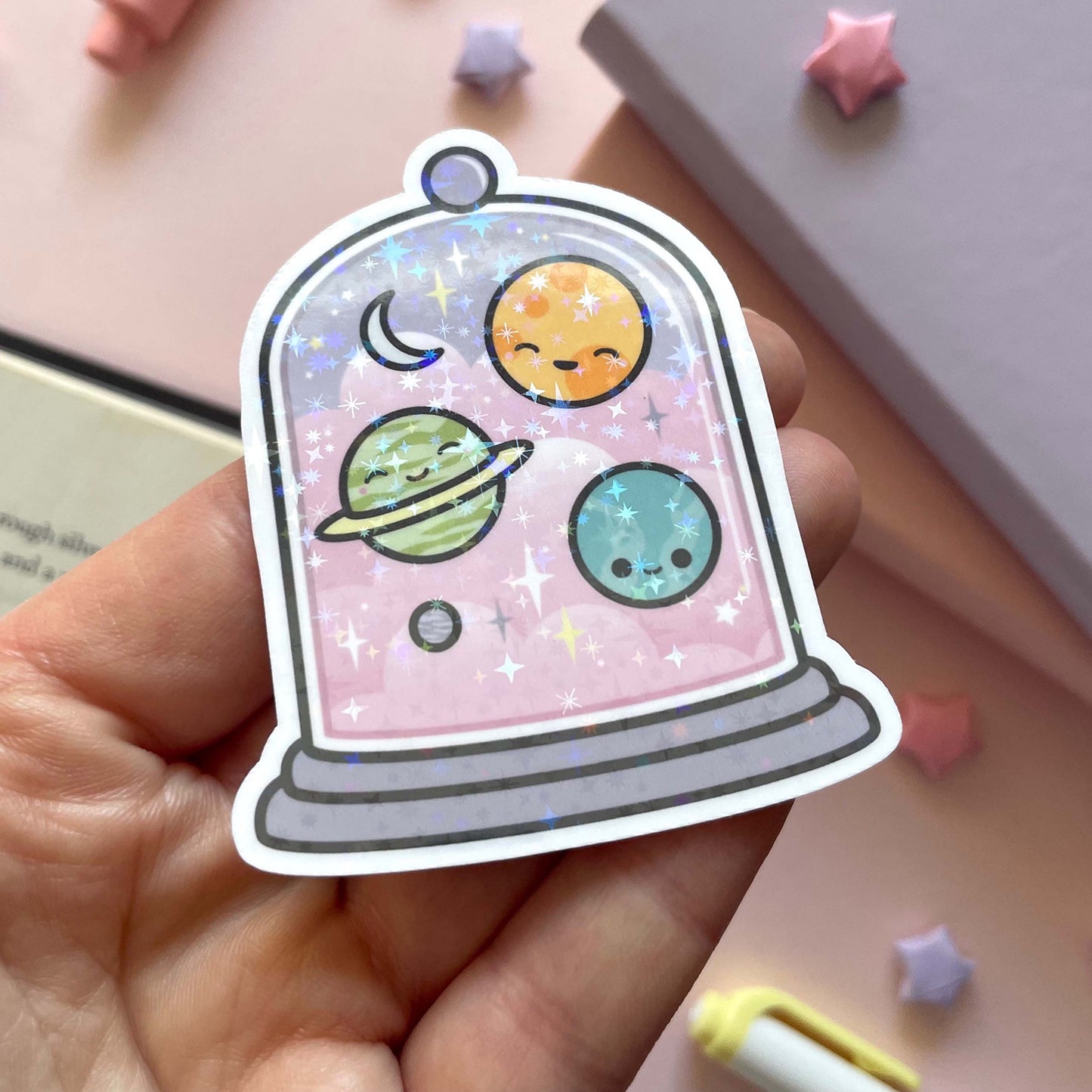 Little Galaxy Curiosities Shop - 3" Vinyl Sticker