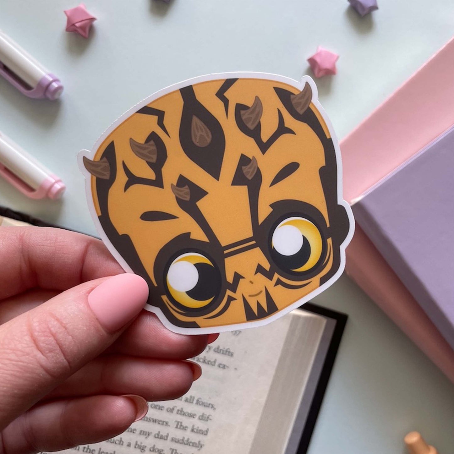 Darth Maul, Savage Opress, and Feral 3" Matte Vinyl Stickers