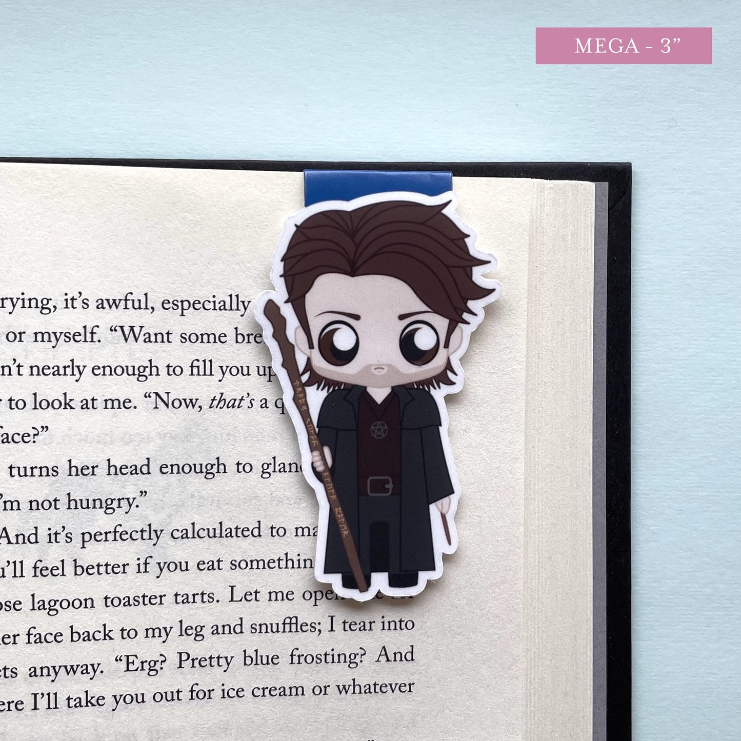 Harry Dresden and Bob the Soul Magnetic Bookmarks