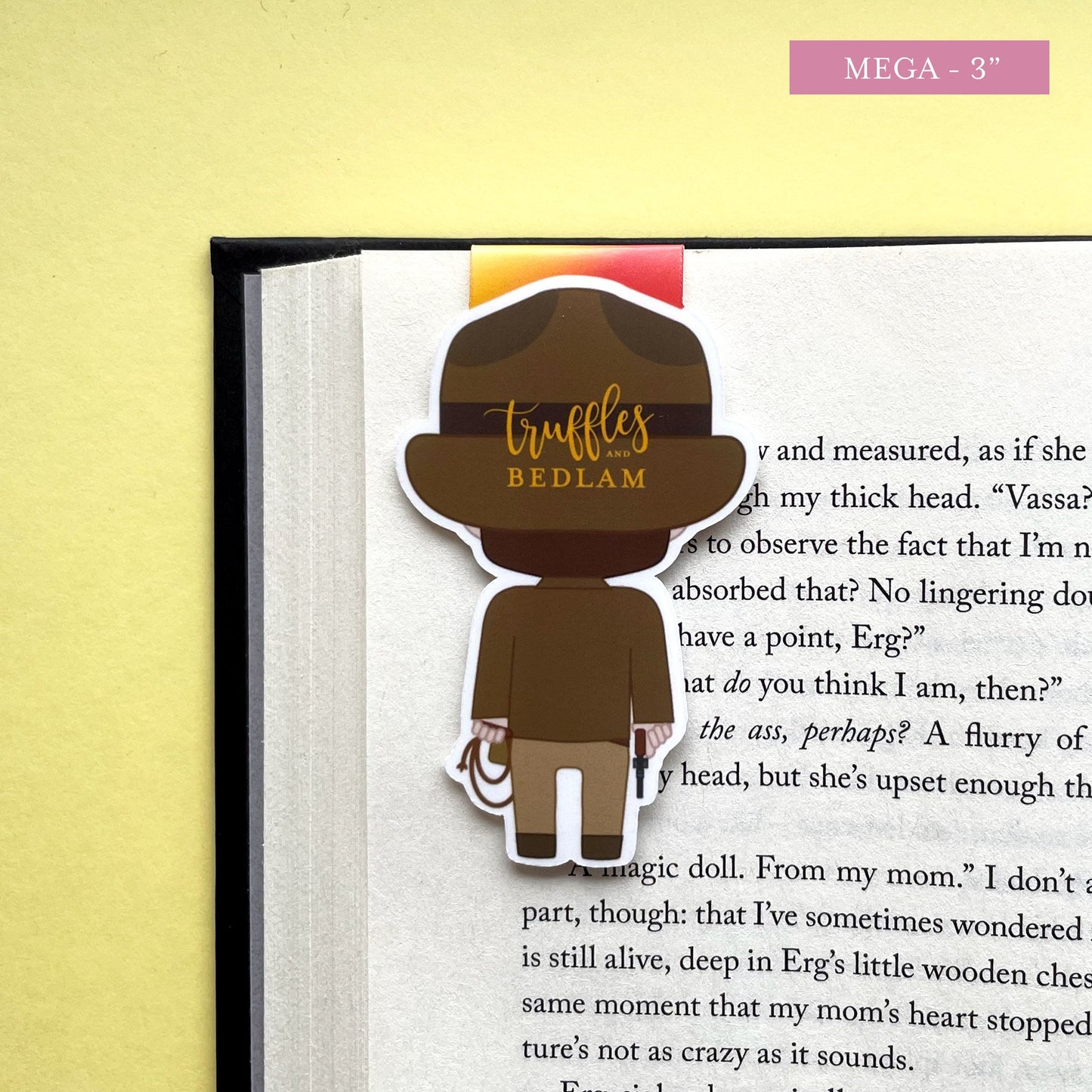 Indiana Jones Magnetic Bookmark