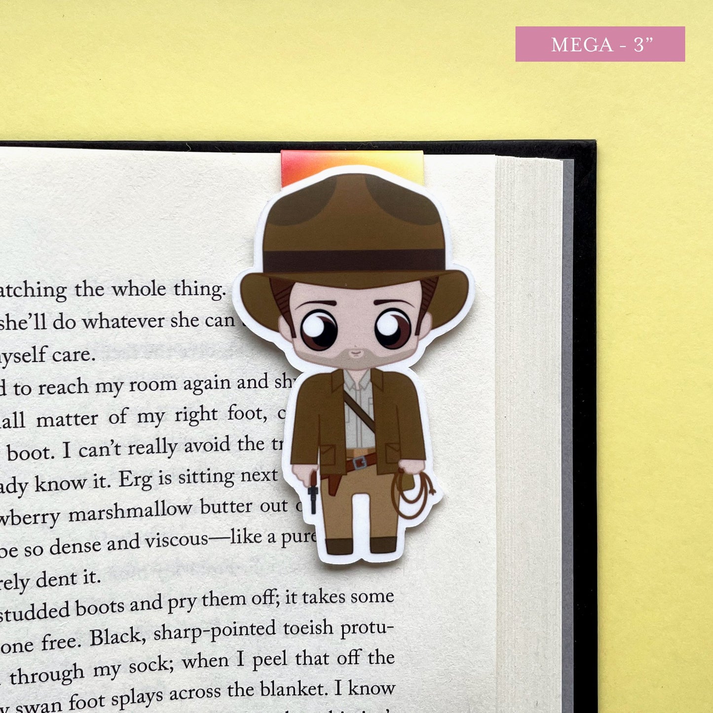 Indiana Jones Magnetic Bookmark