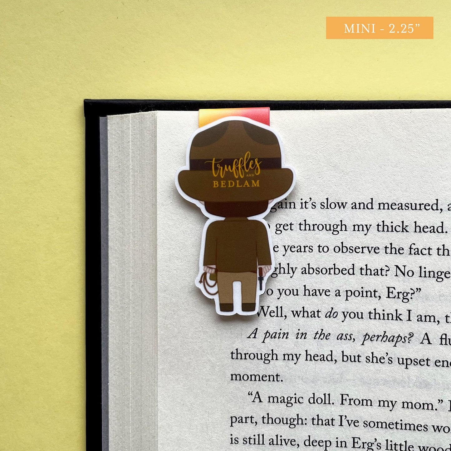 Indiana Jones Magnetic Bookmark