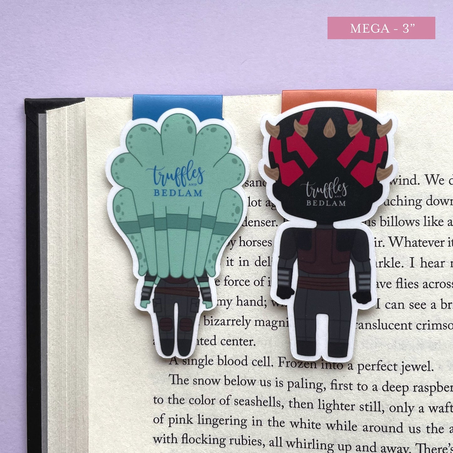 Orsis Academy "Maul & Kilindi Matako" Magnetic Bookmark Set