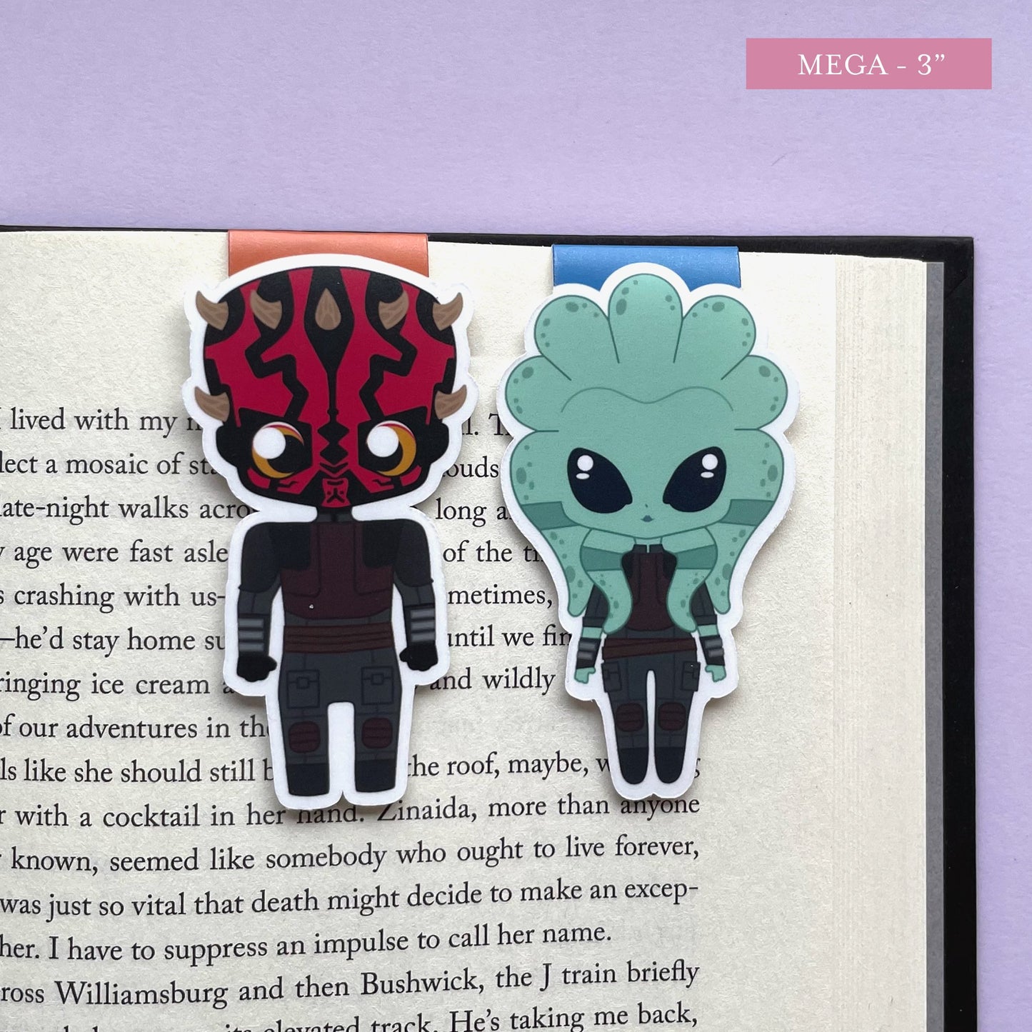 Orsis Academy "Maul & Kilindi Matako" Magnetic Bookmark Set