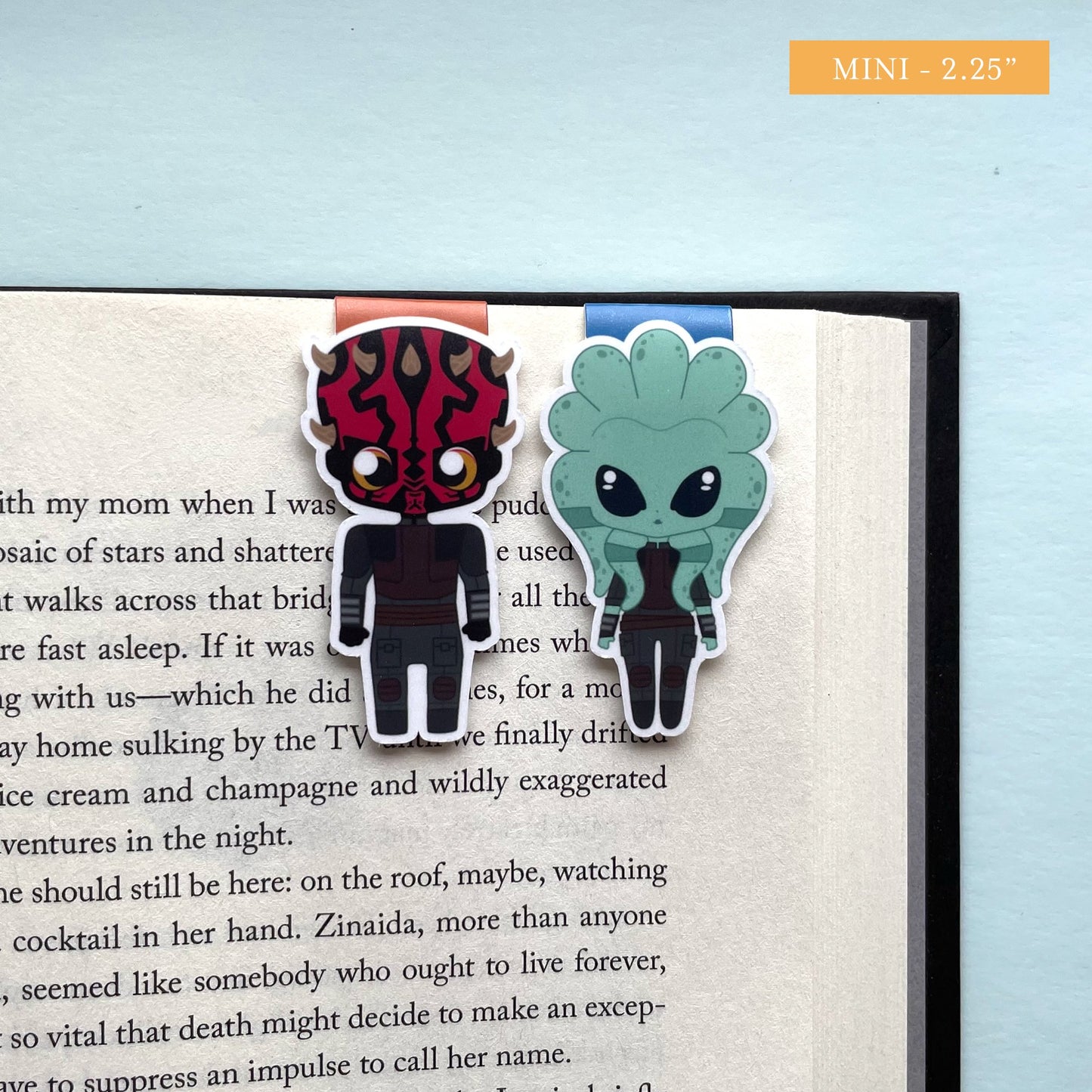 Orsis Academy "Maul & Kilindi Matako" Magnetic Bookmark Set