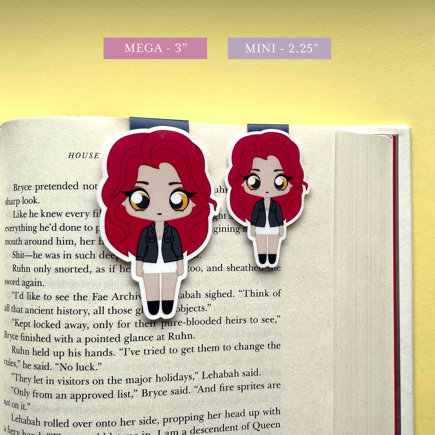 Crescent City "Bryce" Magnetic Bookmark