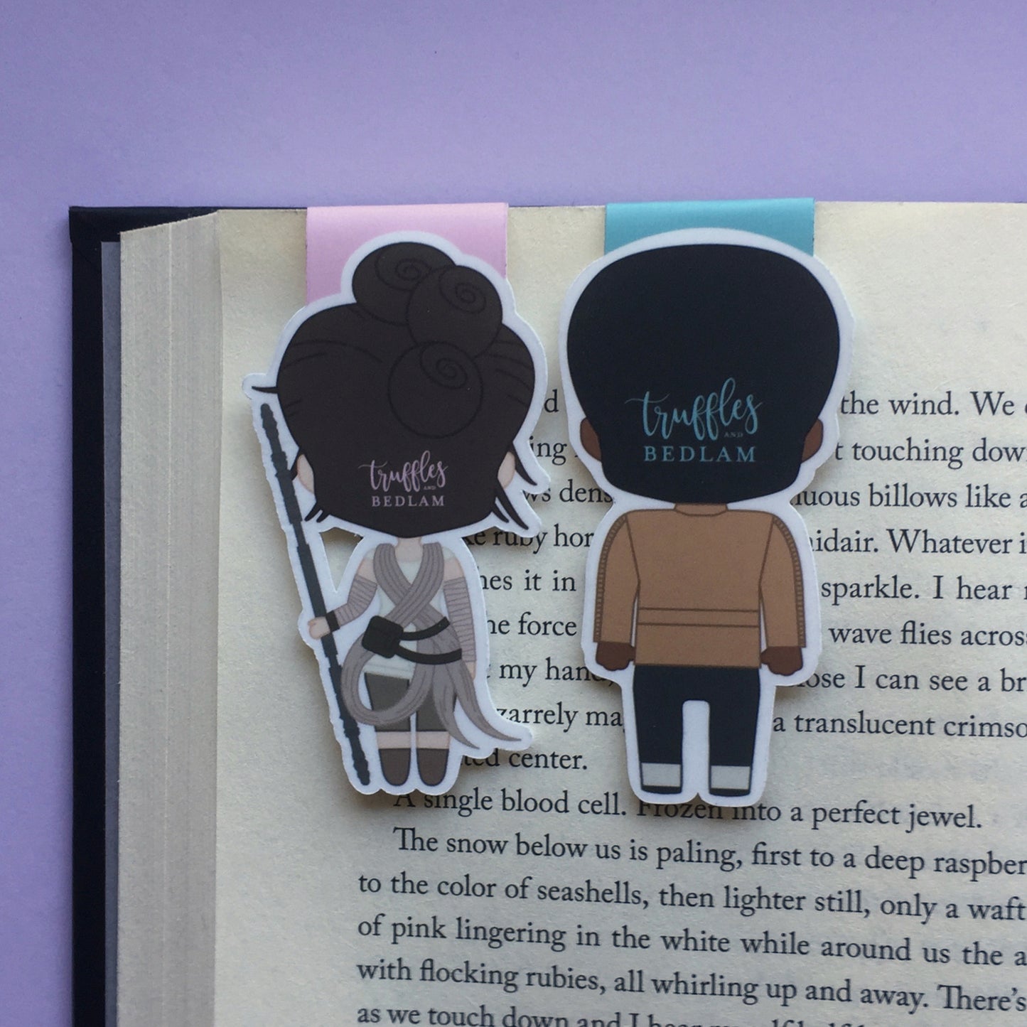 Star Wars "Finn & Rey" Magnetic Bookmarks