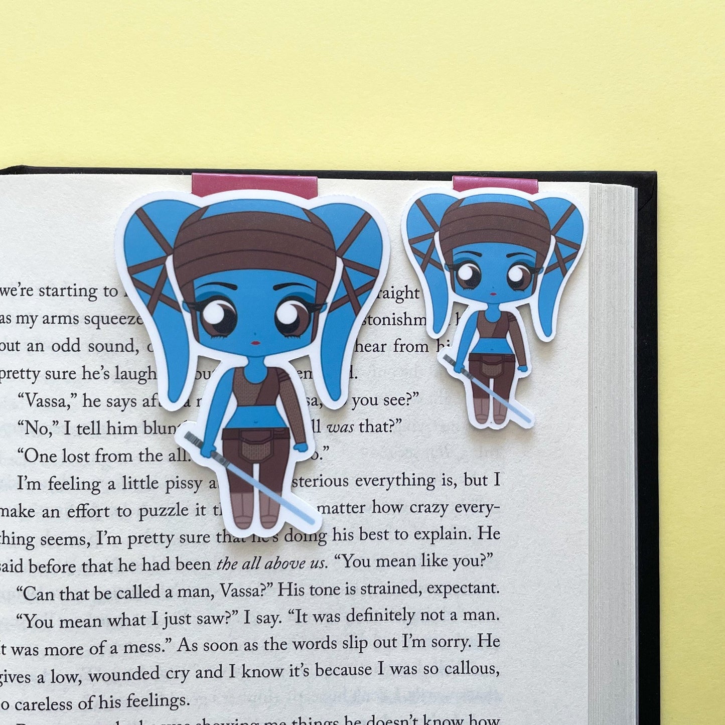 Space Wizards "Aayla Secura" Magnetic Bookmark