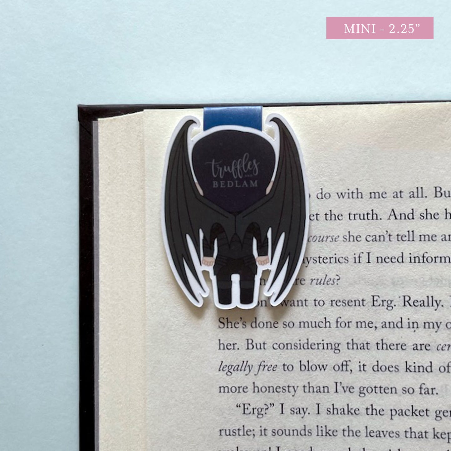 Bat Boys Azriel Magnetic Bookmark, inspired by ACOTAR
