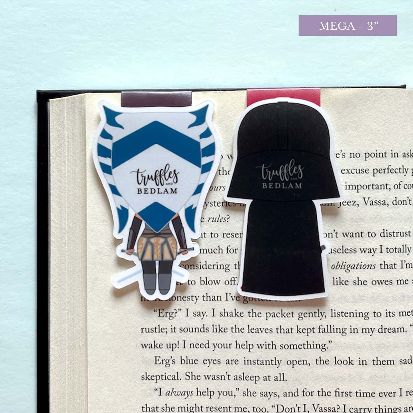 Vader & Ahsoka Magnetic Bookmark Set