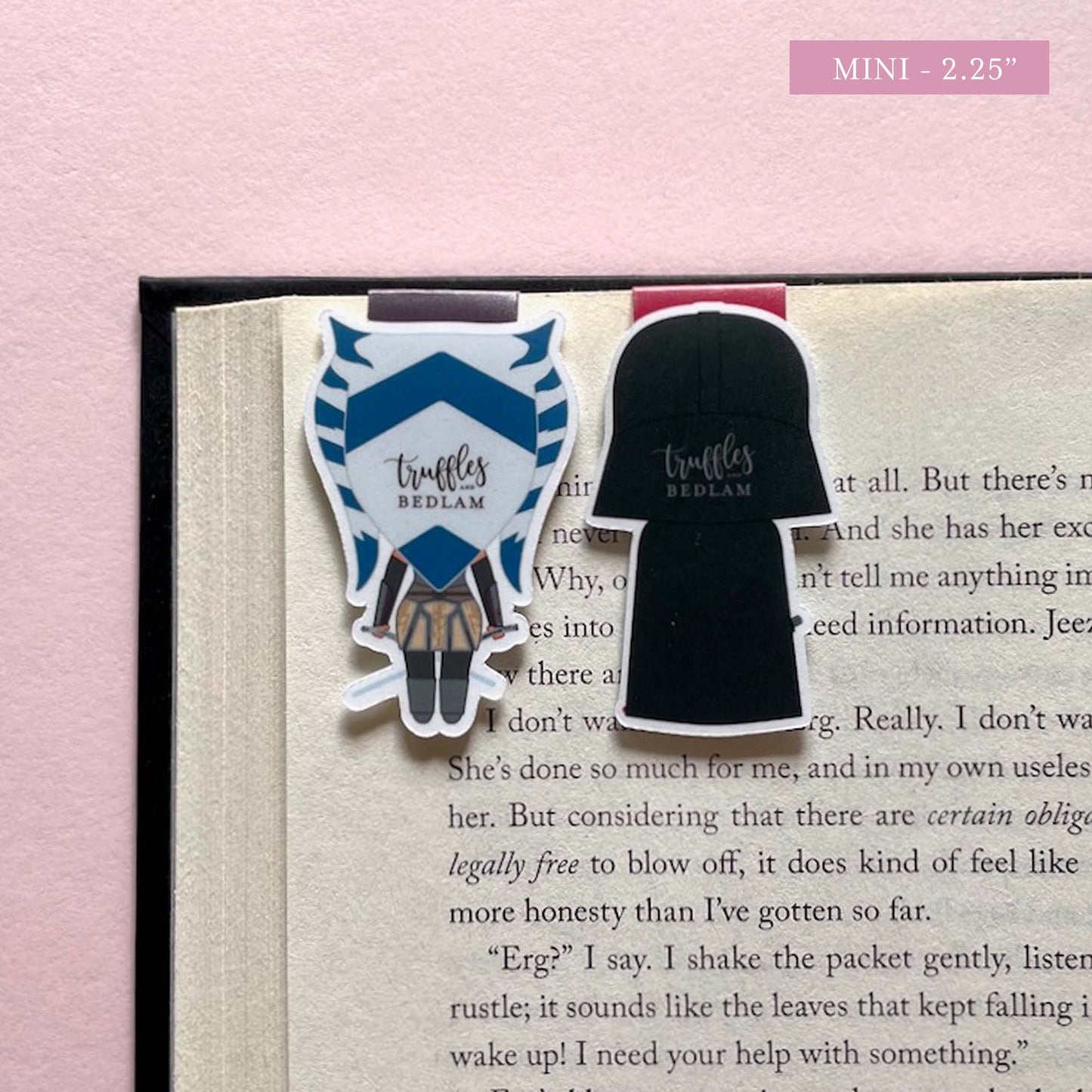 Vader & Ahsoka Magnetic Bookmark Set