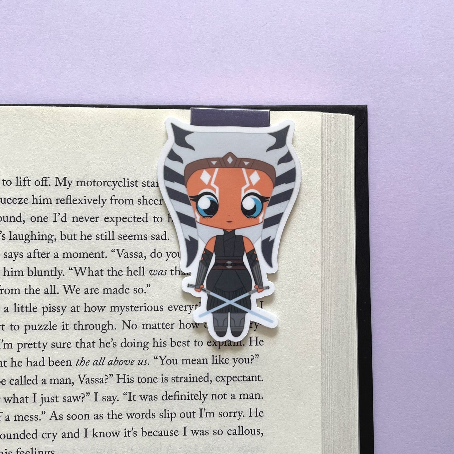 Space Wizards Ahsoka "The Jedi" Magnetic Bookmark