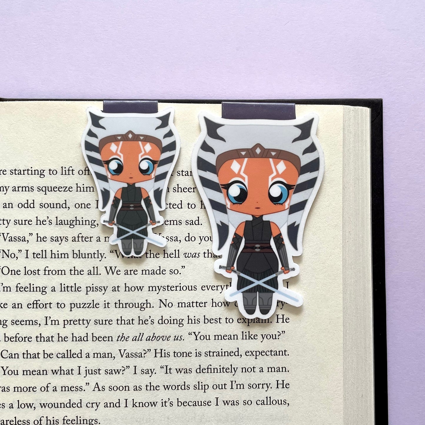 Space Wizards Ahsoka "The Jedi" Magnetic Bookmark