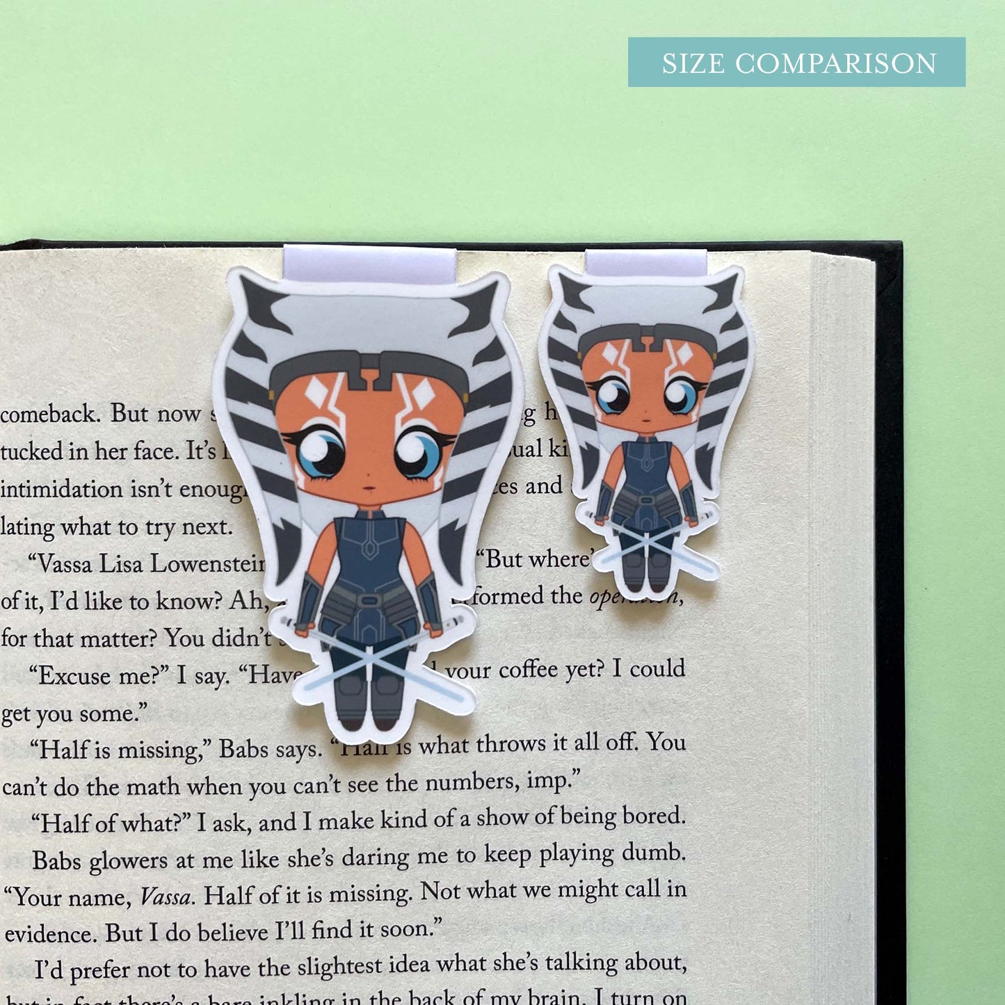 Space Wizards "Ahsoka" Magnetic Bookmark