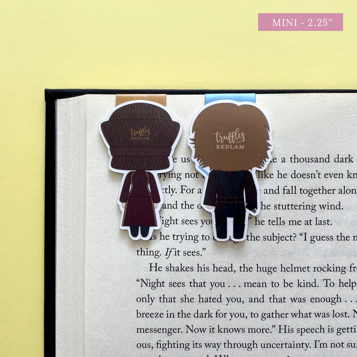 Space Wizards "Padme & Anakin" Magnetic Bookmark Set