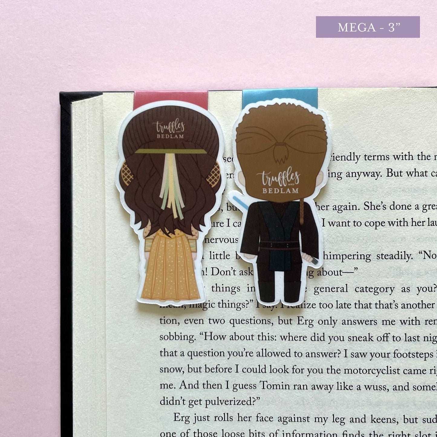 Space Wizards "Padme & Anakin Picnic" Magnetic Bookmark Set