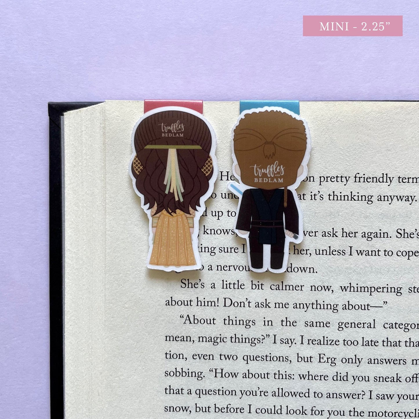 Space Wizards "Padme & Anakin Picnic" Magnetic Bookmark Set