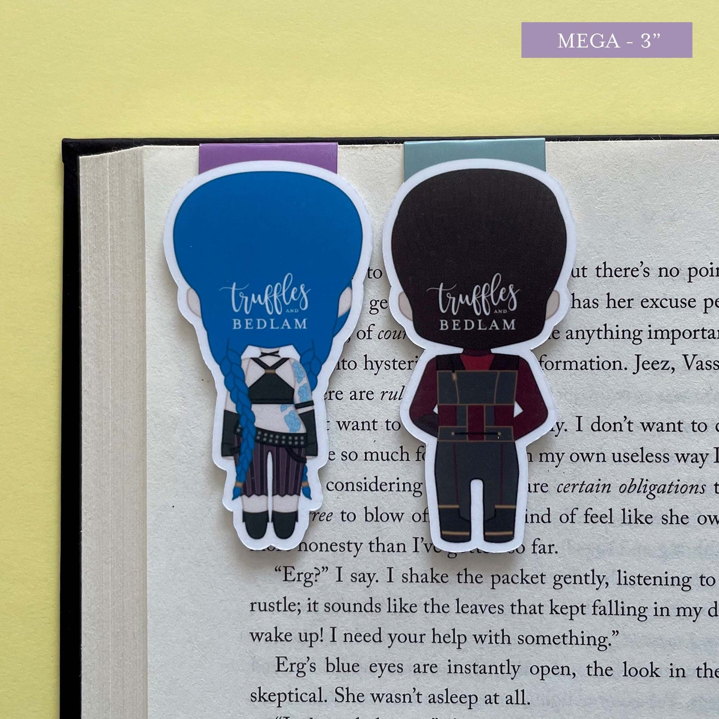 Silco & Jinx Magnetic Bookmark Set