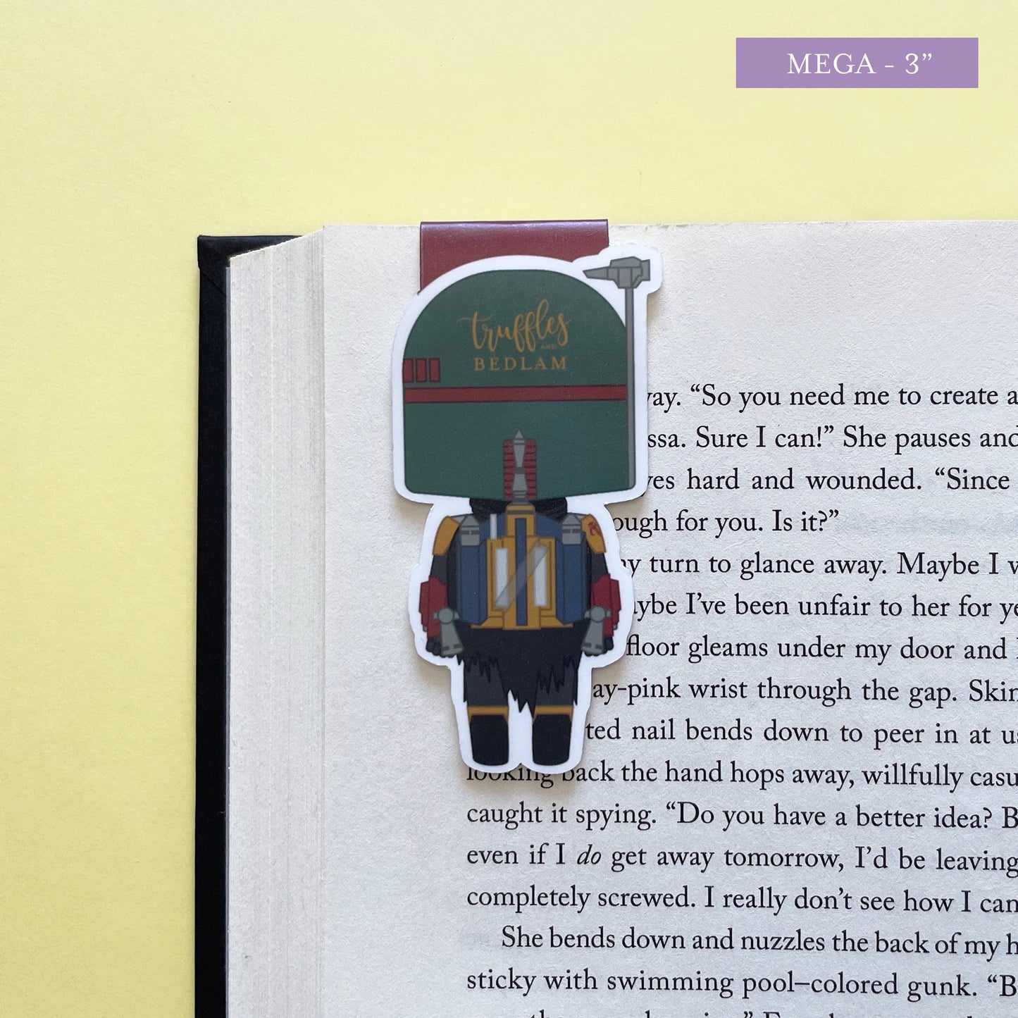Space Wizards Boba Fett "The Bounty Hunter" Magnetic Bookmark