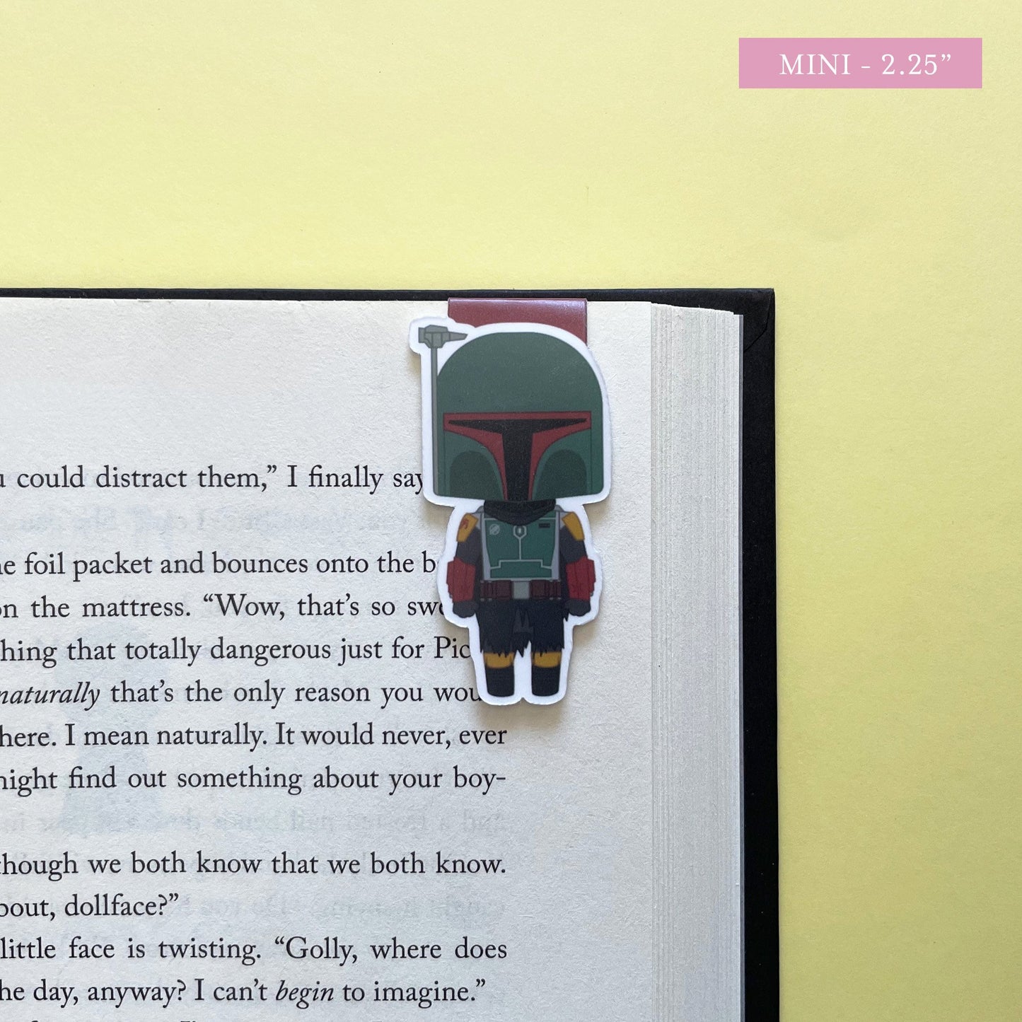 Space Wizards Boba Fett "The Bounty Hunter" Magnetic Bookmark
