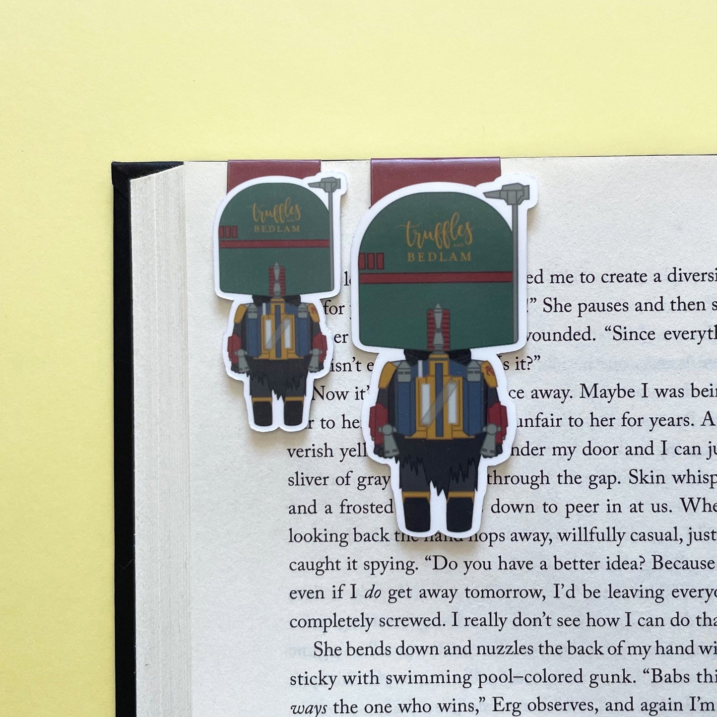 Space Wizards Boba Fett "The Bounty Hunter" Magnetic Bookmark