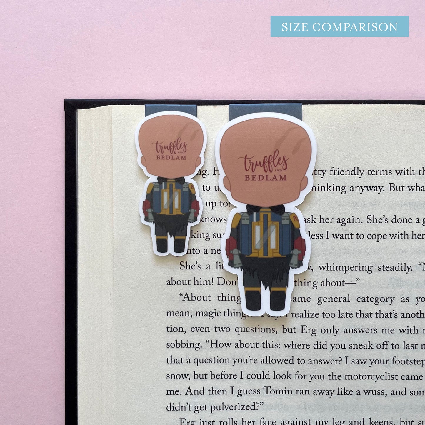 Space Wizards Boba Fett & Fennec Shand (Faces) Magnetic Bookmark Set