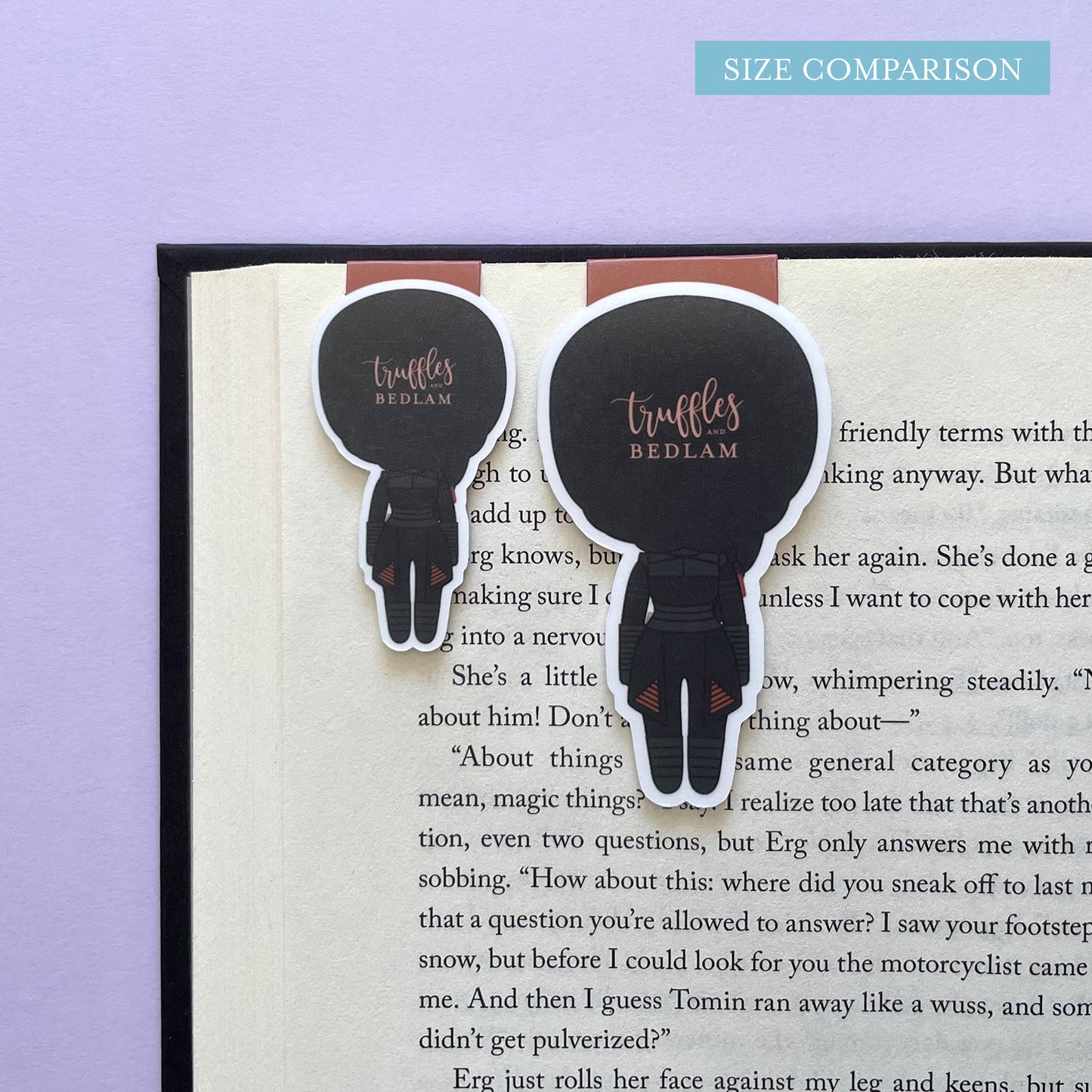 Space Wizards Boba Fett & Fennec Shand (Faces) Magnetic Bookmark Set