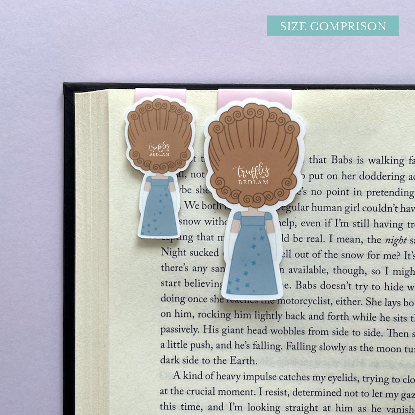 Daphne Bridgerton and Simon Basset Magnetic Bookmark Set